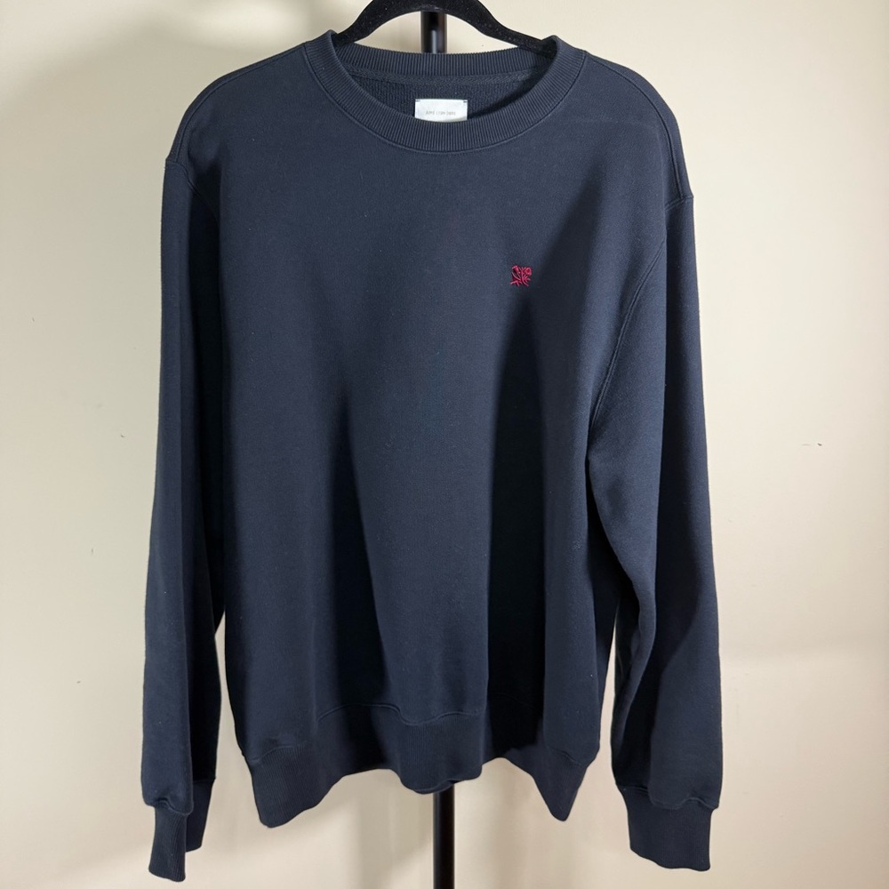 Aimé Leon Dore Crest Crewneck sweatshirt color Black size XL